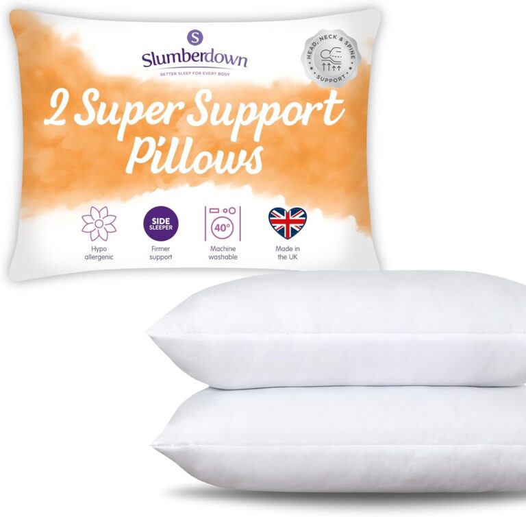Experience Sweet Dreams with Slumberdown Pillows